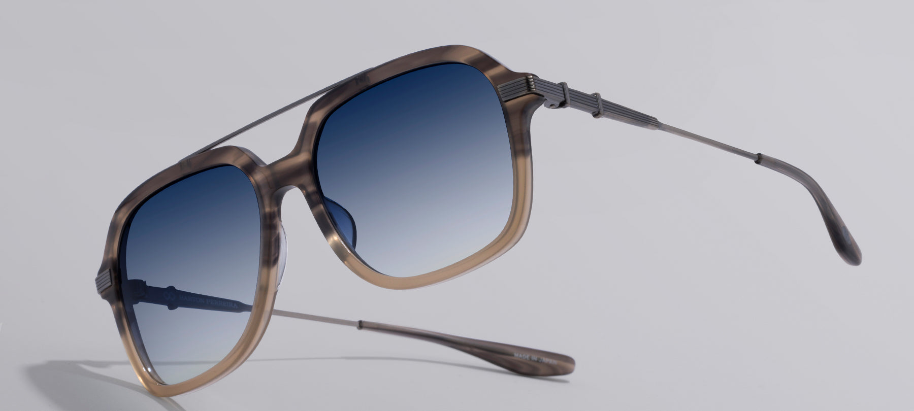【新品】Barton Perrerira Clayサングラス(スモーキーグレイ) Nelson Polarized Sunglasses - Luxury Eyewear