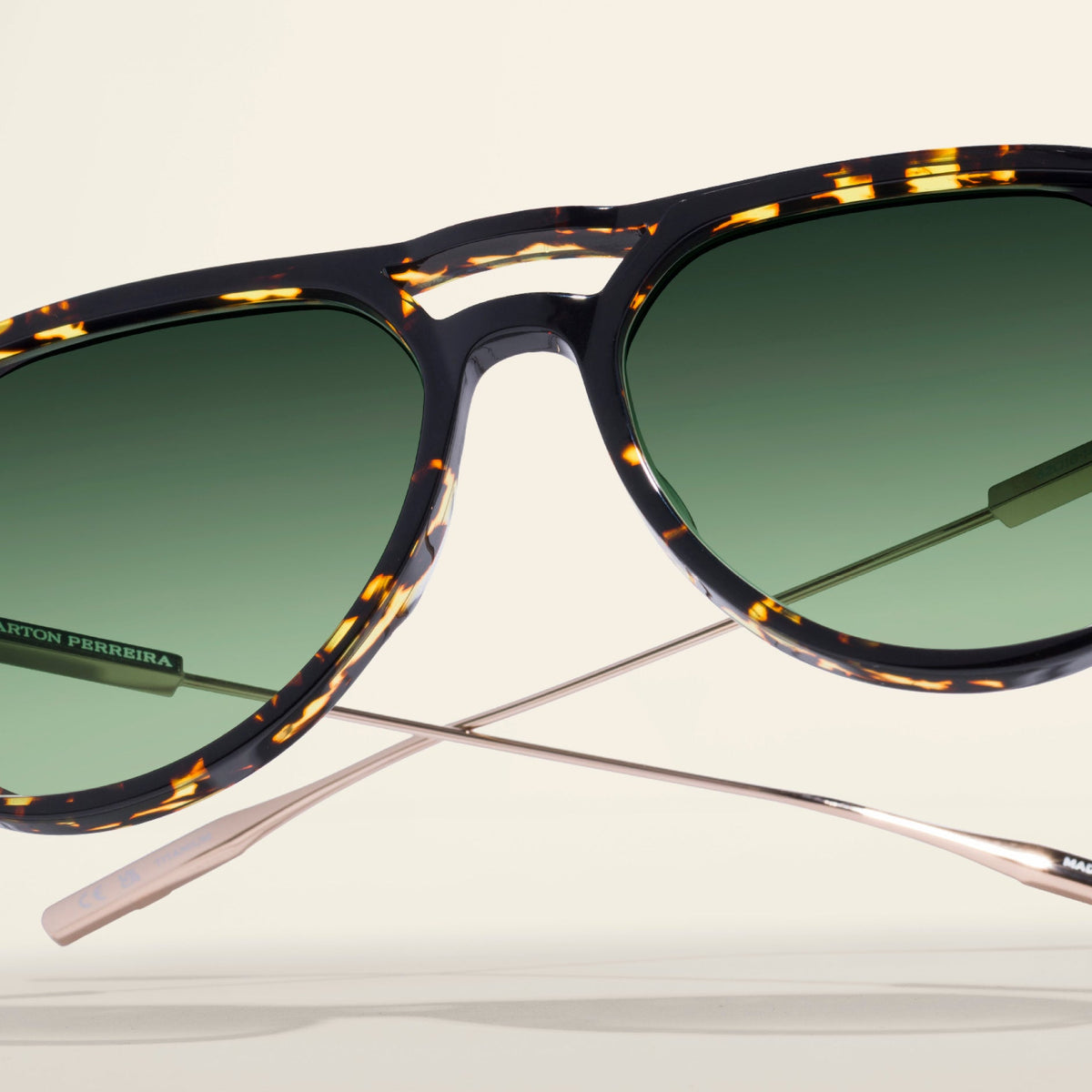 Mixed Material Sunglasses