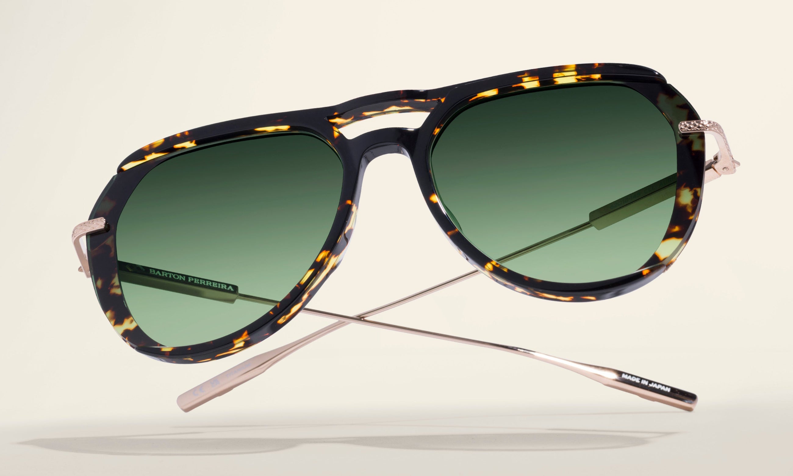 Mixed Material Sunglasses