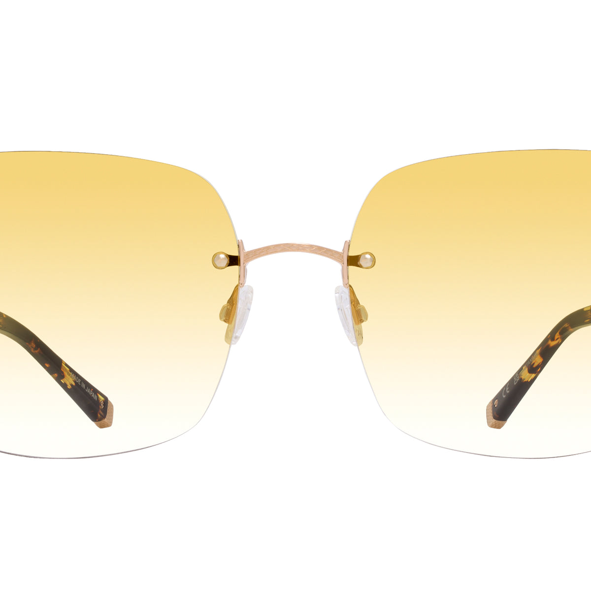 Designer Angie Glasses - Rimless Sunglasses