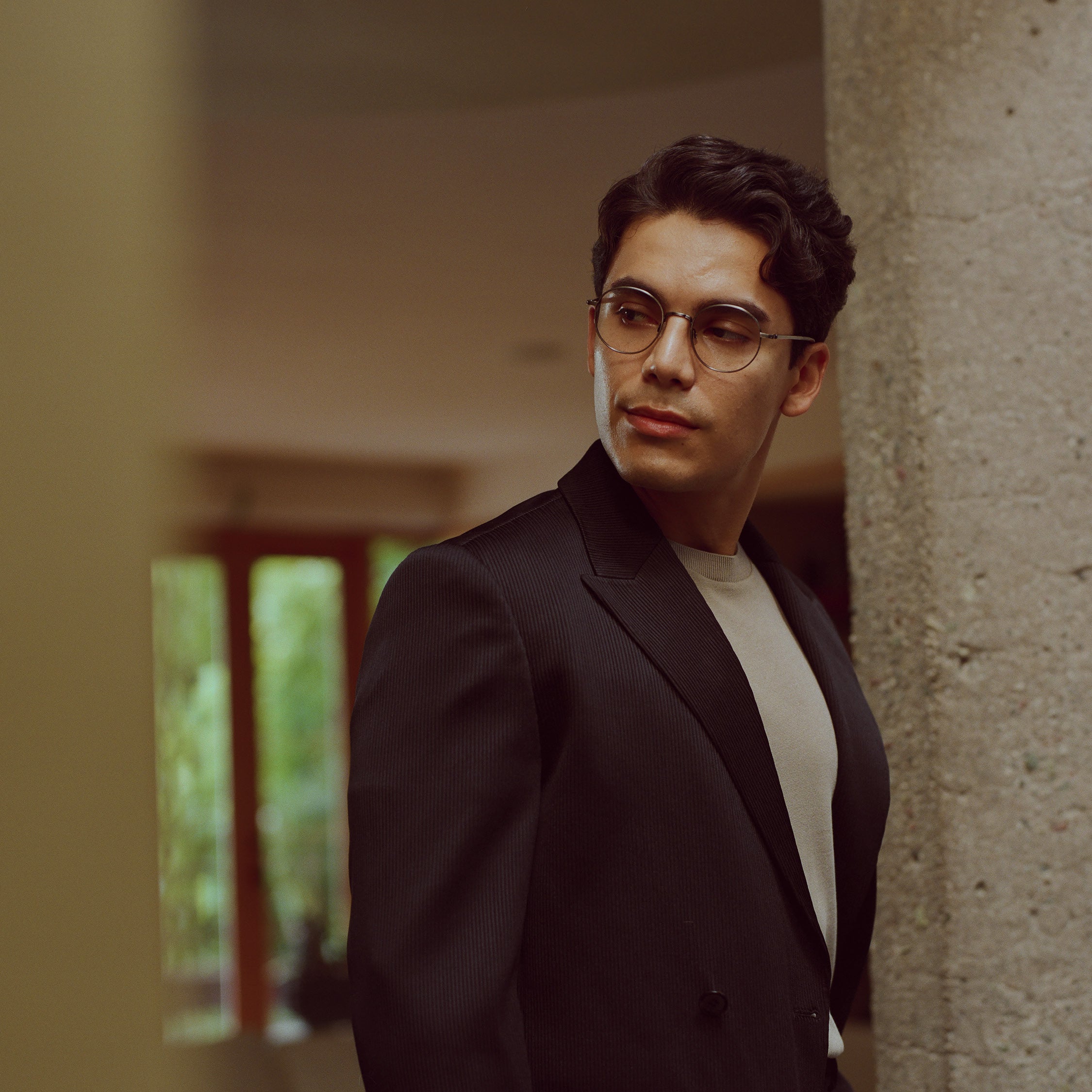 Caster Round Optical Frames - Luxury Eyewear