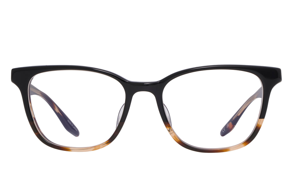 Barton Perreira graziana eyeglasses frames only. Black/gray tortoise Barton Perreira® Thompson Eyeglasses - EuroOptica™ NYC main image 3