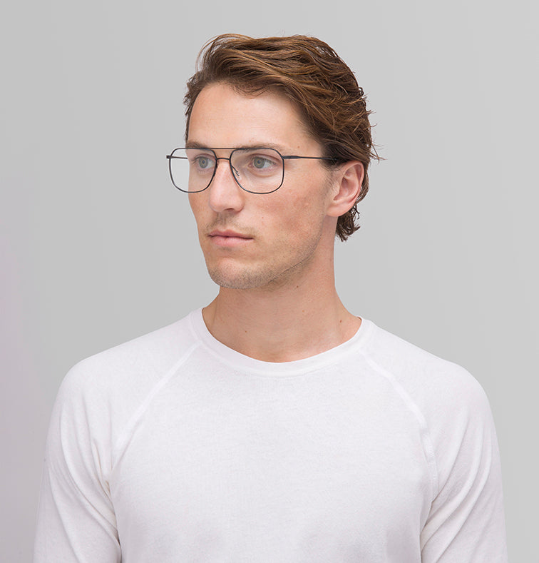 Javelin Wire Rimmed Glasses - Designer Frames