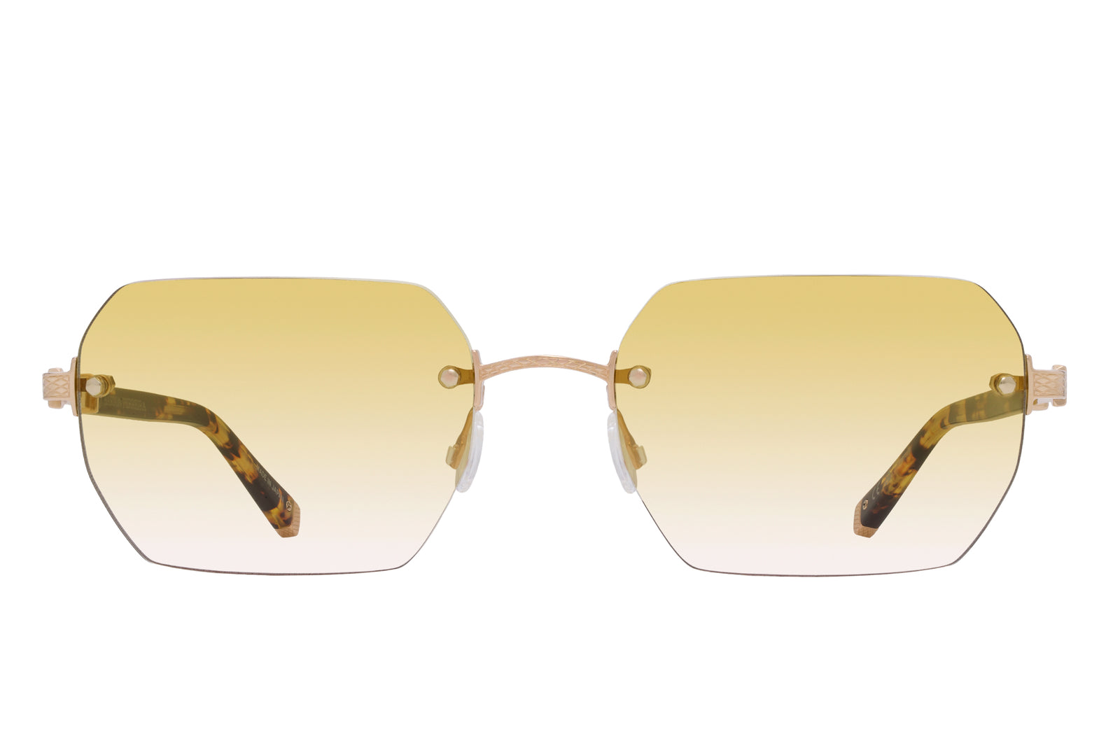 Designer Jude Glasses - Rimless Sunglasses