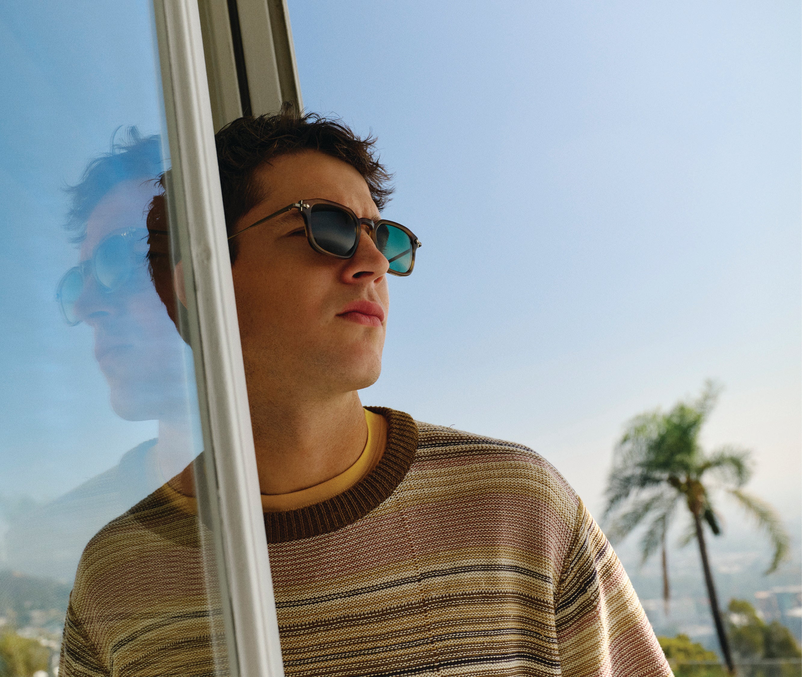 The Nolan Sun: Geometric Boldness in Acetate & Titanium